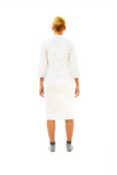 Muxxn Mod Inspired White Dress